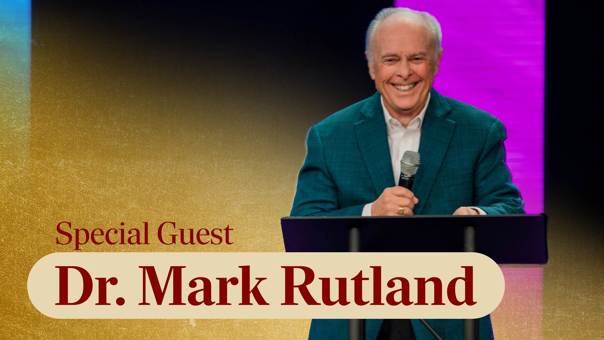 Guest Speaker: Dr. Mark Rutland | The Ark Church | The Ark Church